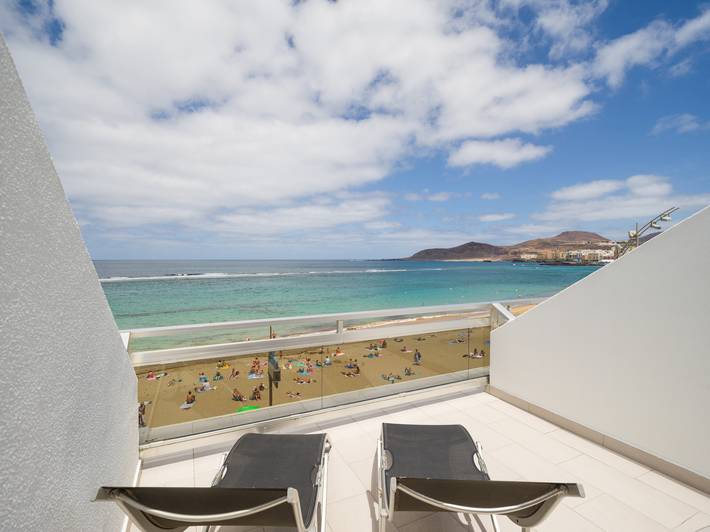 Location de vacances pour 2 personnes, avec terrasse et vue sur l’océan à Las Palmas de Gran Canaria - 3