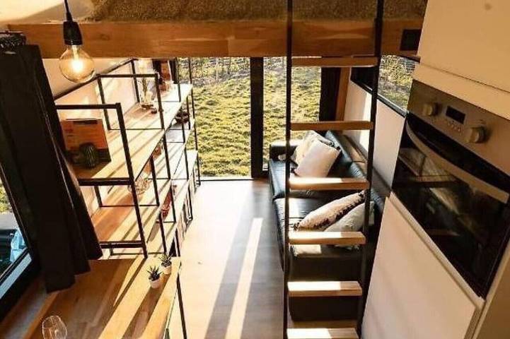 Mobil home pour 2 personnes, avec balcon et jardin, animaux acceptés à Beernem - 4