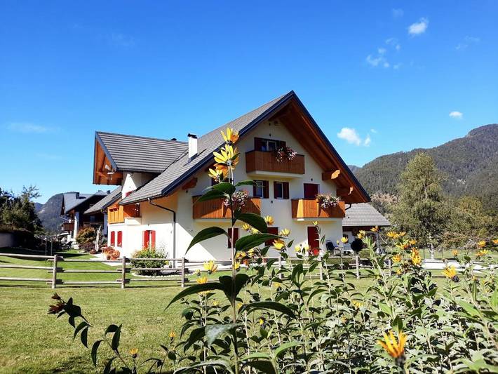 Casa vacanza per 2 persone, con sauna e giardino nonché panorama a Tarvisio