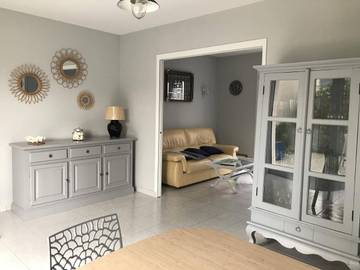 Gîte pour 6 personnes, avec vue et jardin, animaux acceptés dans Plage de la Mine d'Or