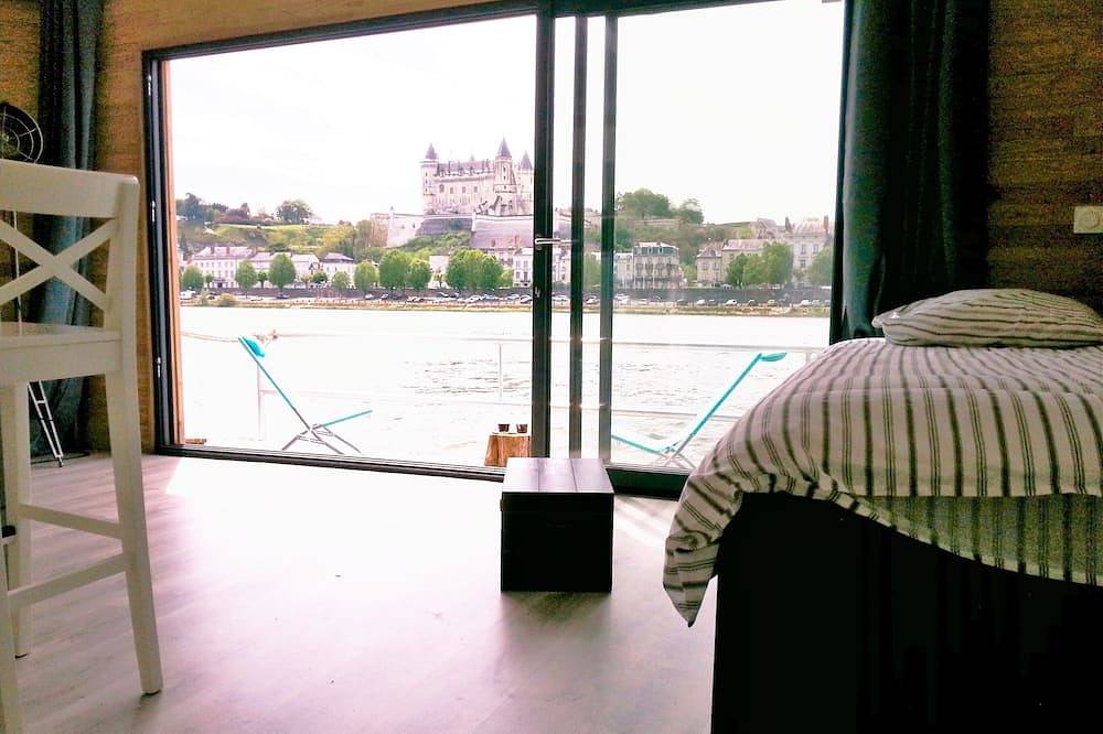 Grand Gite Inusual Fluvial Frente Al Castillo De Saumur in Saumur, Valle del Loira