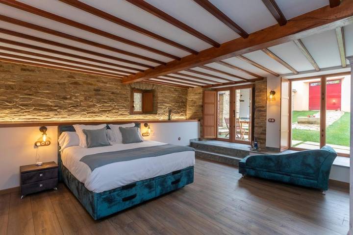 Casa rural para 2 personas, con Terraza además de Jardín y Vistas en Provincia de Lugo