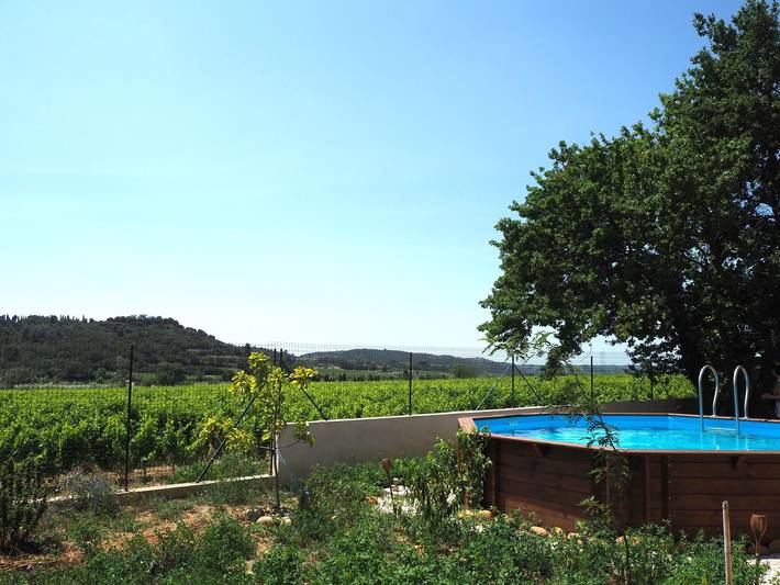 Ferienhaus nahe Pont du Gard & Weinberge in Domazan, Nimes und Umgebung