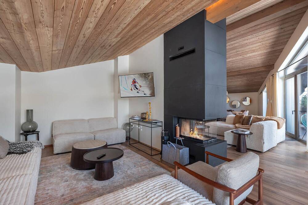 Ganze Wohnung, Ski-in/ski-out Duplex mit Spa-Zugang in Courchevel 1850 in Courchevel 1850, Saint-Bon-Tarentaise
