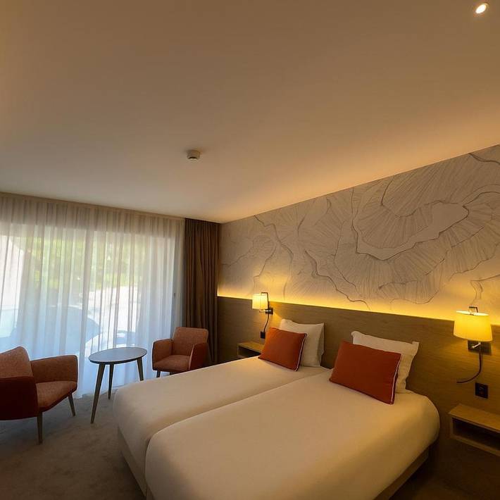 Hôtel pour 2 personnes, avec jacuzzi et piscine ainsi que sauna et jardin à Ottrott - 3