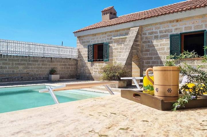 Maison de vacances pour 11 personnes, avec piscine et jardin à Corsano