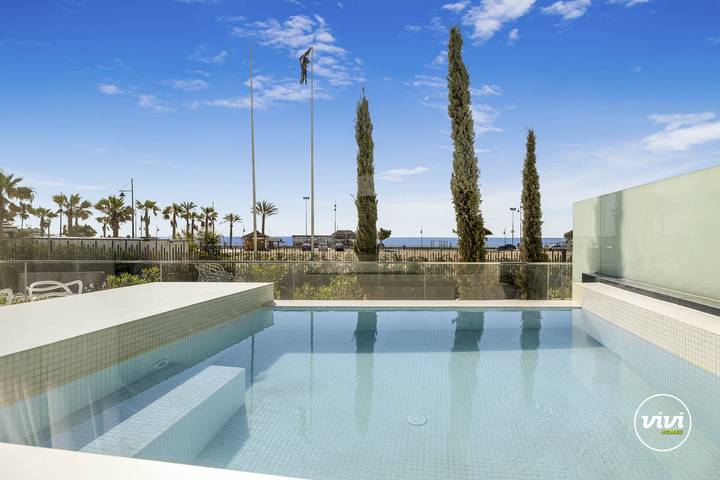 Vakantieappartement voor 4 personen, with uitzicht op zee and sauna as well as tuin - 1