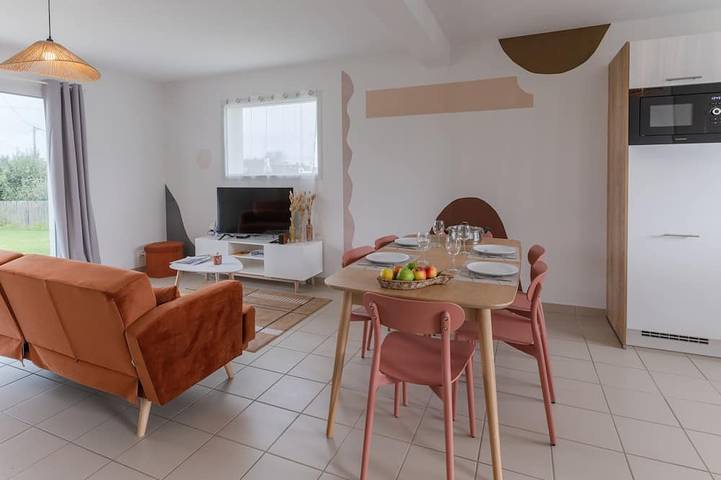 Chalet pour 4 personnes, avec jardin et terrasse