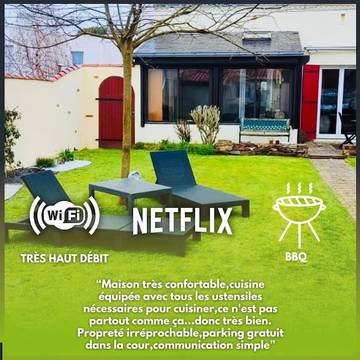 Gîte pour 7 personnes à Couëron
