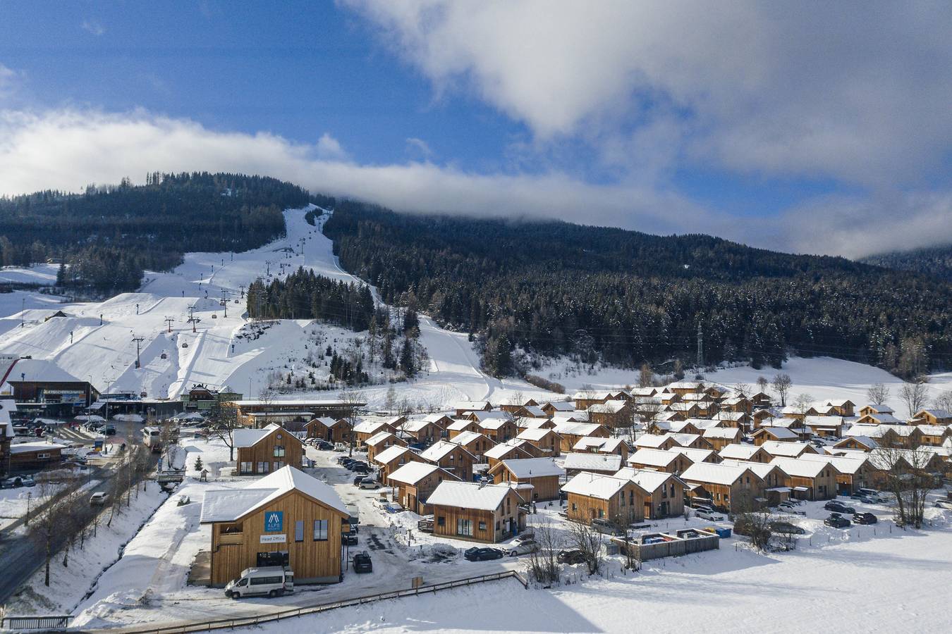 Chalet # 20 mit 3 Schlafzimmer, Ir-Sauna & Whirlpool in St. Georgen ob Murau, Sankt Georgen am Kreischberg