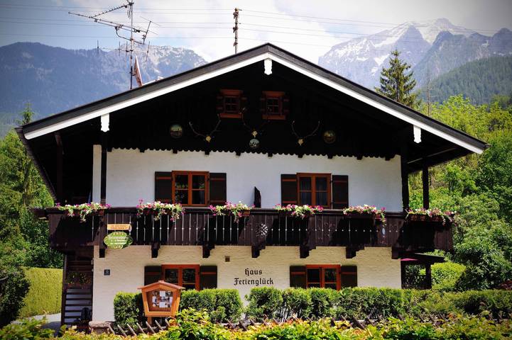 Ferienwohnung für 4 Personen, mit Balkon und Garten in Schönau am Königssee
