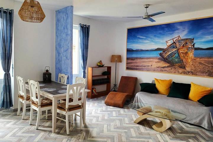 Appartement de vacances pour 6 personnes, avec terrasse et vue