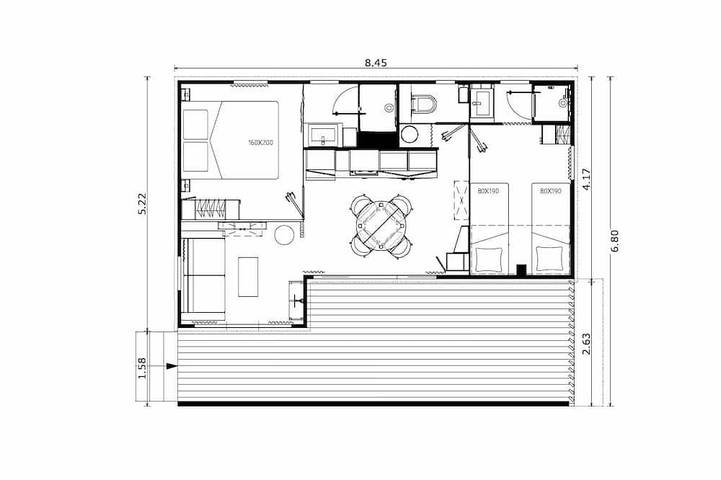 2-Bedroom Apartment in La Roche-sur-Yon, Loire Valley
