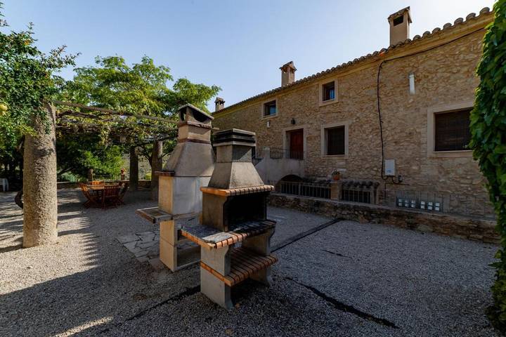 Casa rural para 6 personas, con jardín además de piscina y vistas, Se admiten mascotas en L'Alcoià - 3