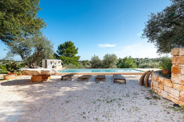 Holiday Home Trullo with Shared Pool, Shared Garden & Terrace in Ostuni, Salento