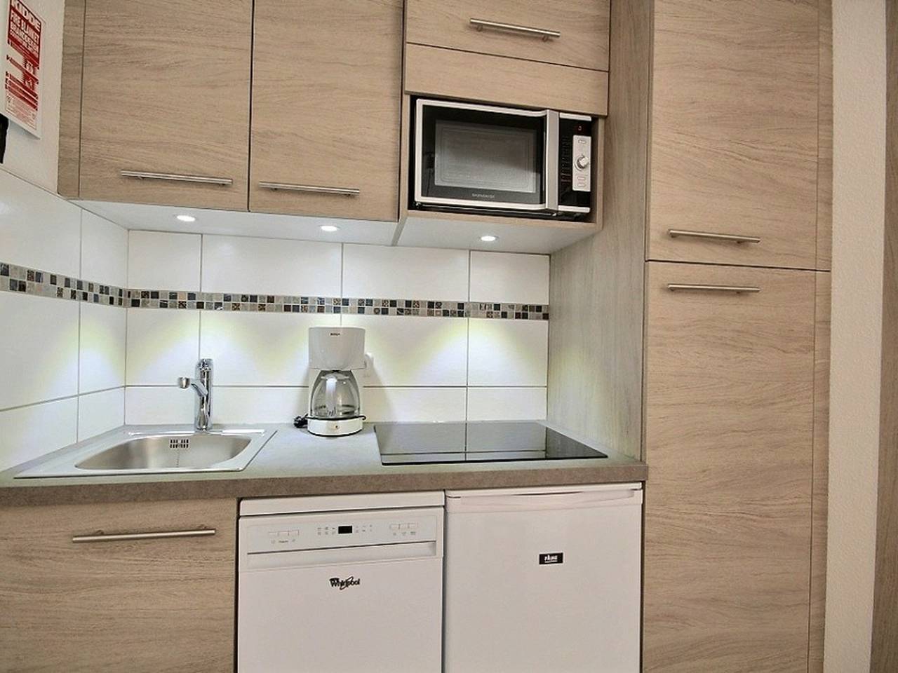 Appartement entier, Appartement rénové 2 pièces, ski aux pieds, 4 personnes in La Plagne, La Plagne-Tarentaise