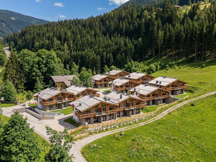 Chalet für 8 Personen, mit Garten und Sauna sowie Balkon im Tennengebirge