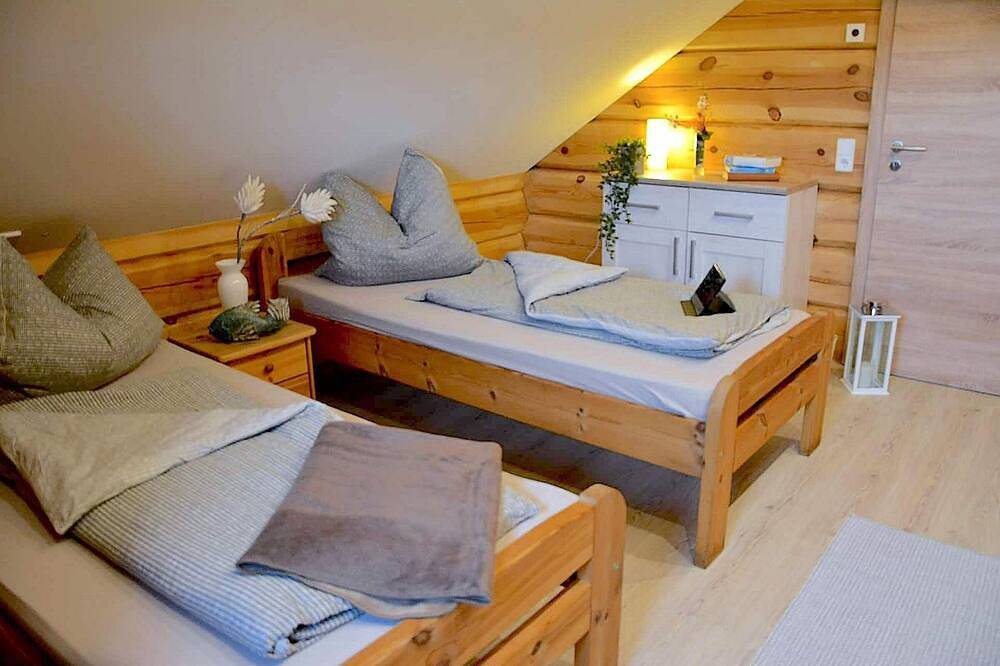 Ganze Wohnung, Ferienwohnung Adlerhorst, 60qm, 2 Schlafzimmer, max. 5 Personen in Quitzdorf am See, Oberlausitz-Niederschlesien