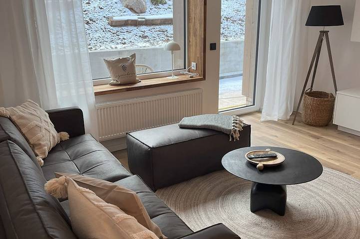 Ferienhaus für 3 Personen, mit Terrasse und Garten