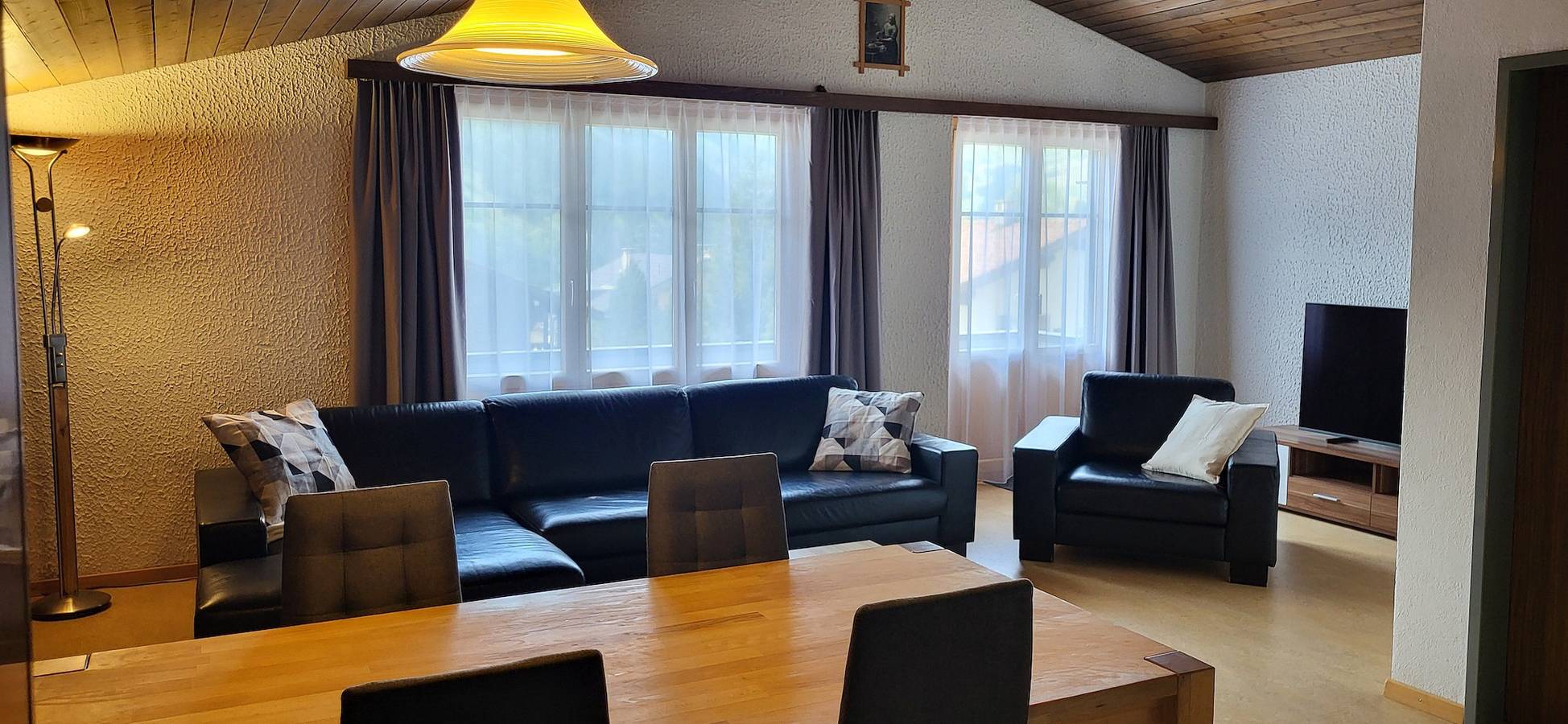 Apartamento vacacional entero, Apartamento de vacaciones para 4 personas con jardín in Sedrun, Tujetsch