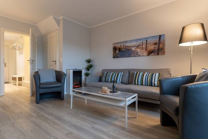 Ferienhaus für 6 Personen, mit Terrasse und Sauna sowie Garten, mit Haustier - 1
