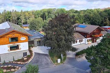 Ferienhaus für 2 Personen, mit Balkon und Sauna in Lahntal-Westerwald