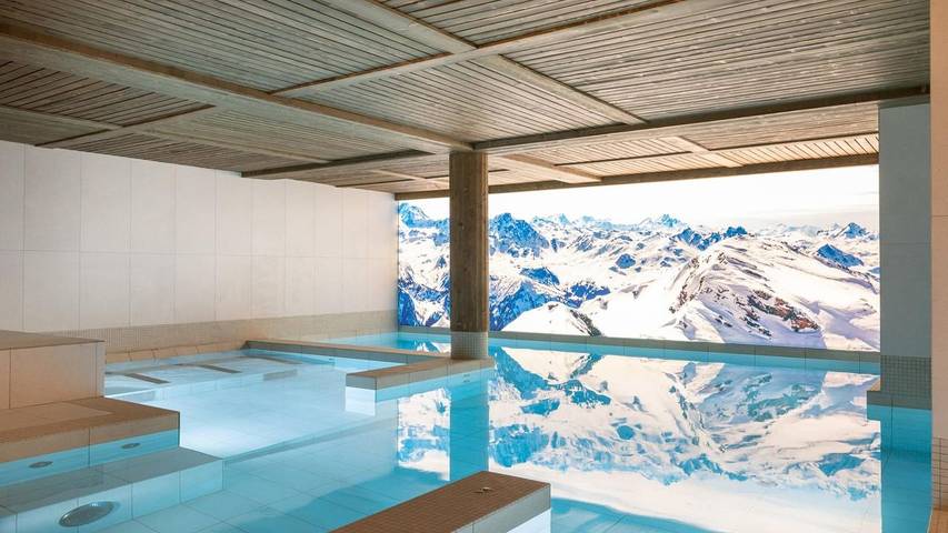 Appartement de vacances pour 4 personnes, avec balcon dans La Plagne