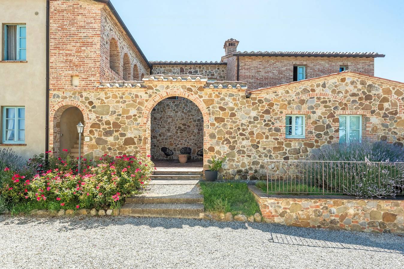 Hel leilighet, Leilighet i gammel landsby i Val d'Orcia in Trequanda, Provinsen Siena