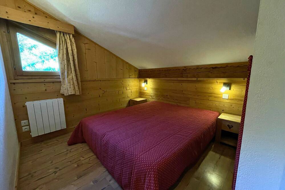 Ganze Wohnung, Fantastische Ski-in/Ski-out Wohnung für 6 Personen mit Balkon in Les Menuires in Saint-Martin-de-Belleville, Vanoise-Massiv