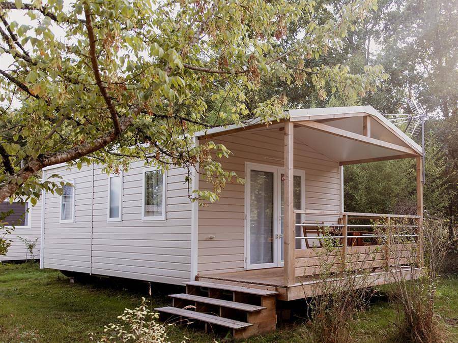Camping Le Paradis - Mobilheim 4 personen - Haut-Medoc 2Ch in Saint-Laurent-Médoc, Regionaler Naturpark Médoc