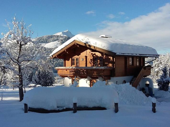 Ferienwohnung für 4 Personen, mit Balkon und Terrasse sowie Garten und Ausblick in Fieberbrunn - 3