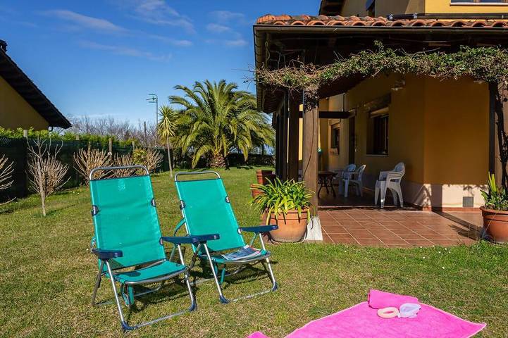 Maison de vacances pour 8 personnes, avec jardin et balcon - 1