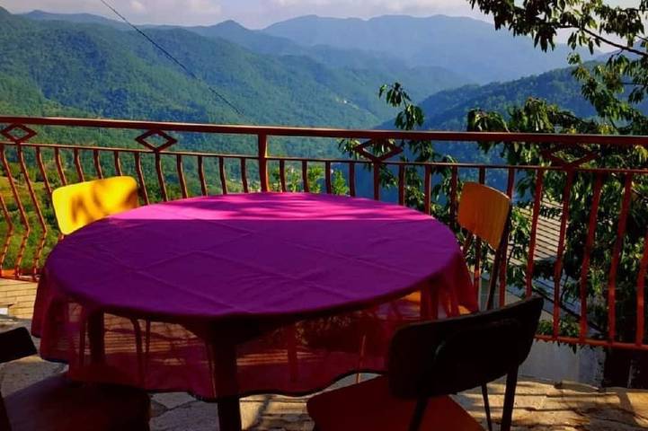 Ferienhaus für 7 Personen, mit Garten, mit Haustier