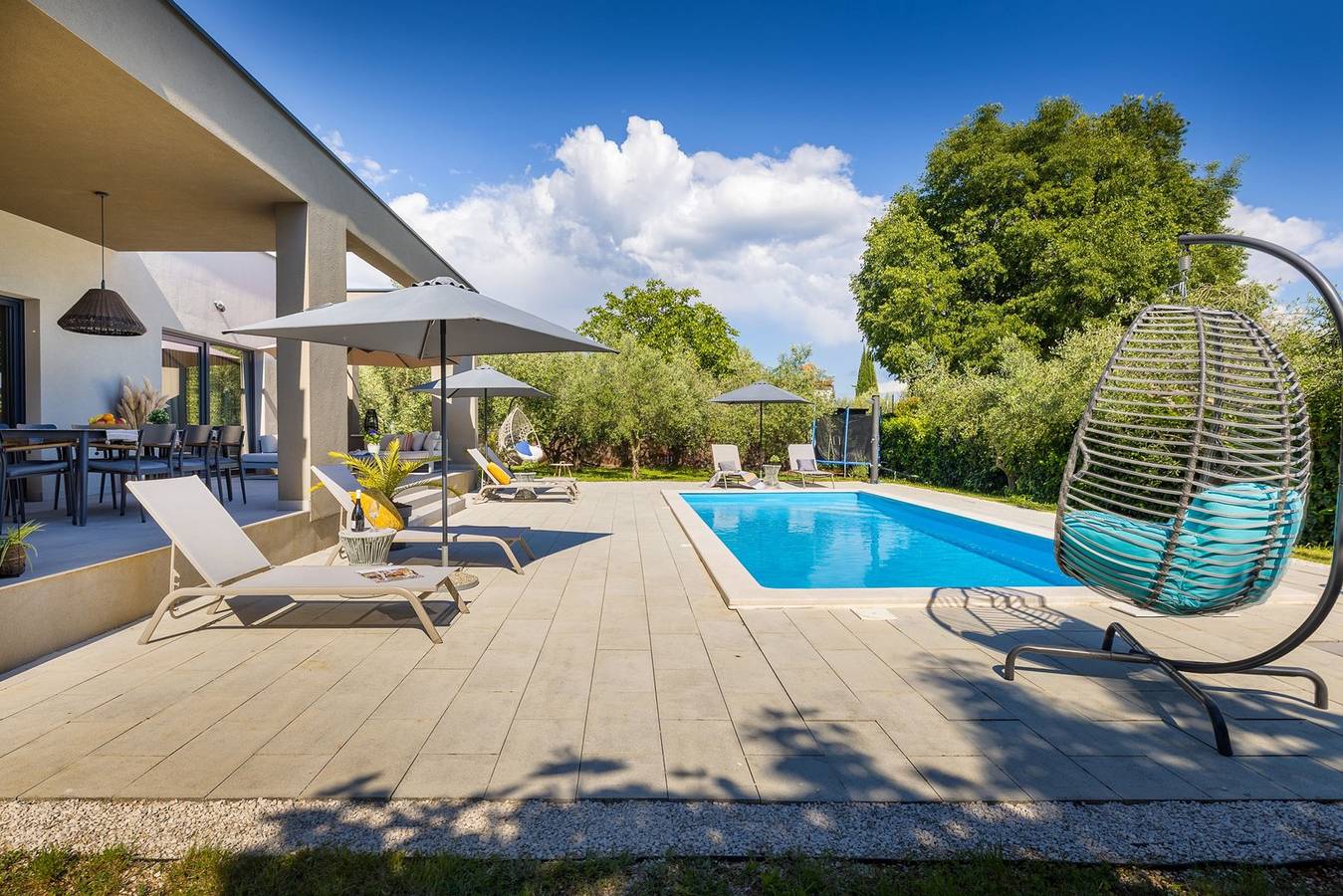 Villa Tonina – Eine stilvolle Familienoase mit privatem Pool im Herzen Istriens in Filipana, Südküste Istrien