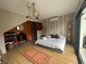 Cottage pour 2 personnes, avec terrasse et jardin à L'Isle-Adam