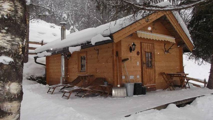 Ferienhaus für 2 Personen, mit Terrasse und Garten im Salzburger Land