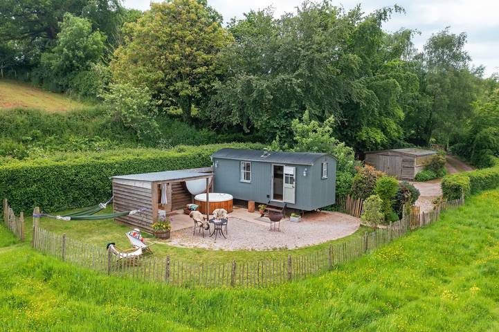 Glamping für 2 Personen, mit Garten in Devon