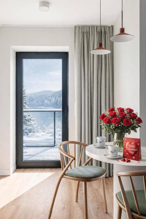 Domek letniskowy dla 2 osób, z widok na jezioro i ogród oraz widok, zwierzęta dozwolone na Kaszuby