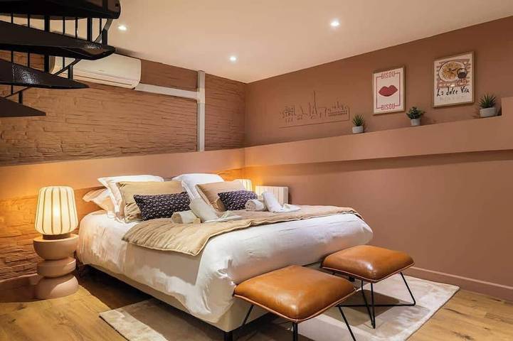 Gîte pour 4 personnes, avec balcon dans Paris Rue Sextius Michel - 2
