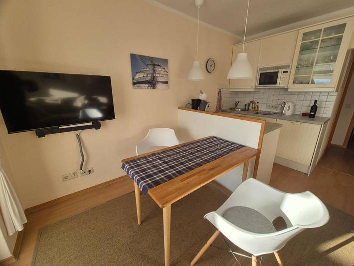 Ferienhaus mit Meerblick für 3 Personen, mit Balkon und Seeblick sowie Ausblick in Sassnitz - 4