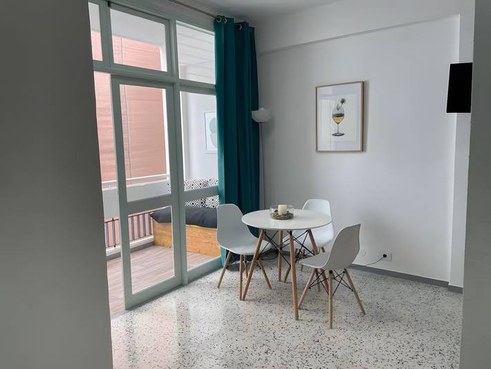 Gîte pour 2 personnes, avec balcon à Puerto de la Cruz