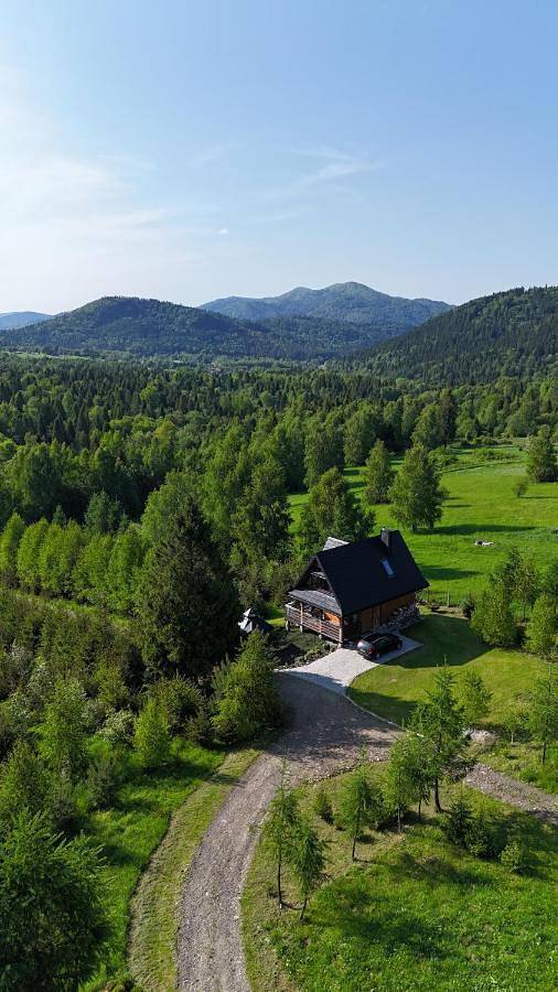 Dom dla 5 osób, z sauna i ogród oraz widok, zwierzęta dozwolone w Przysłup