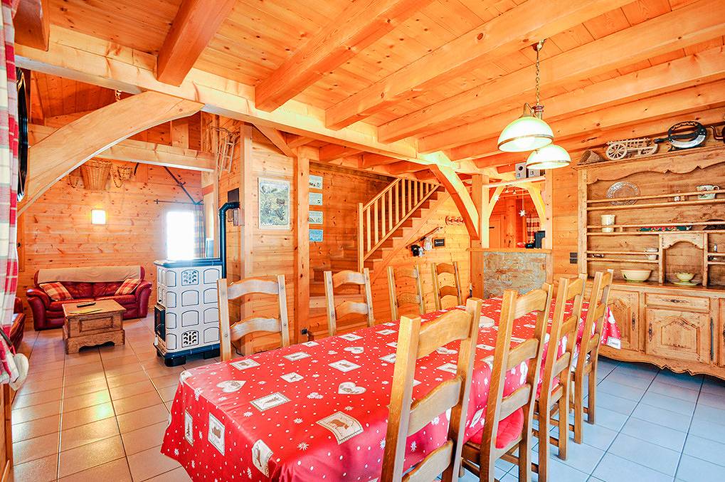 Maison de vacances pour 10 personnes avec balcon in La Chapelle-d'Abondance, Les Portes du Soleil