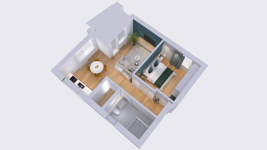 Ferienwohnung für 4 Personen, mit Balkon, kinderfreundlich in Detmold - 4