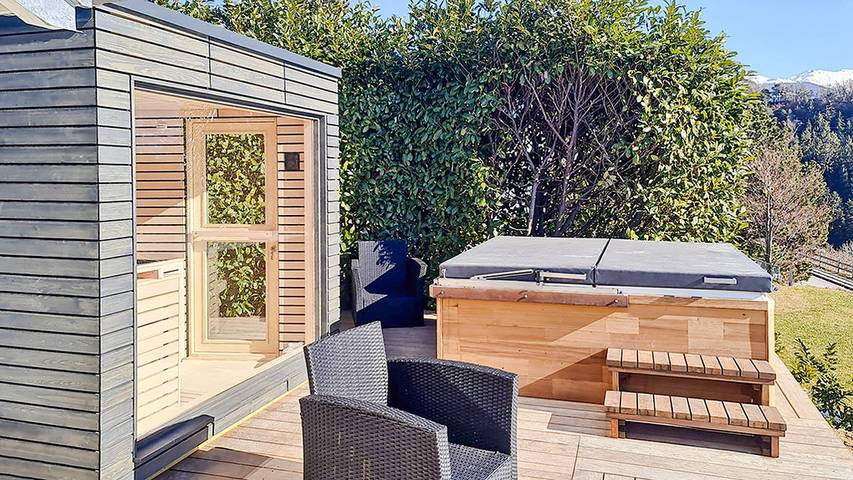 Gîte pour 2 personnes, avec sauna et vue à Savièse - 2