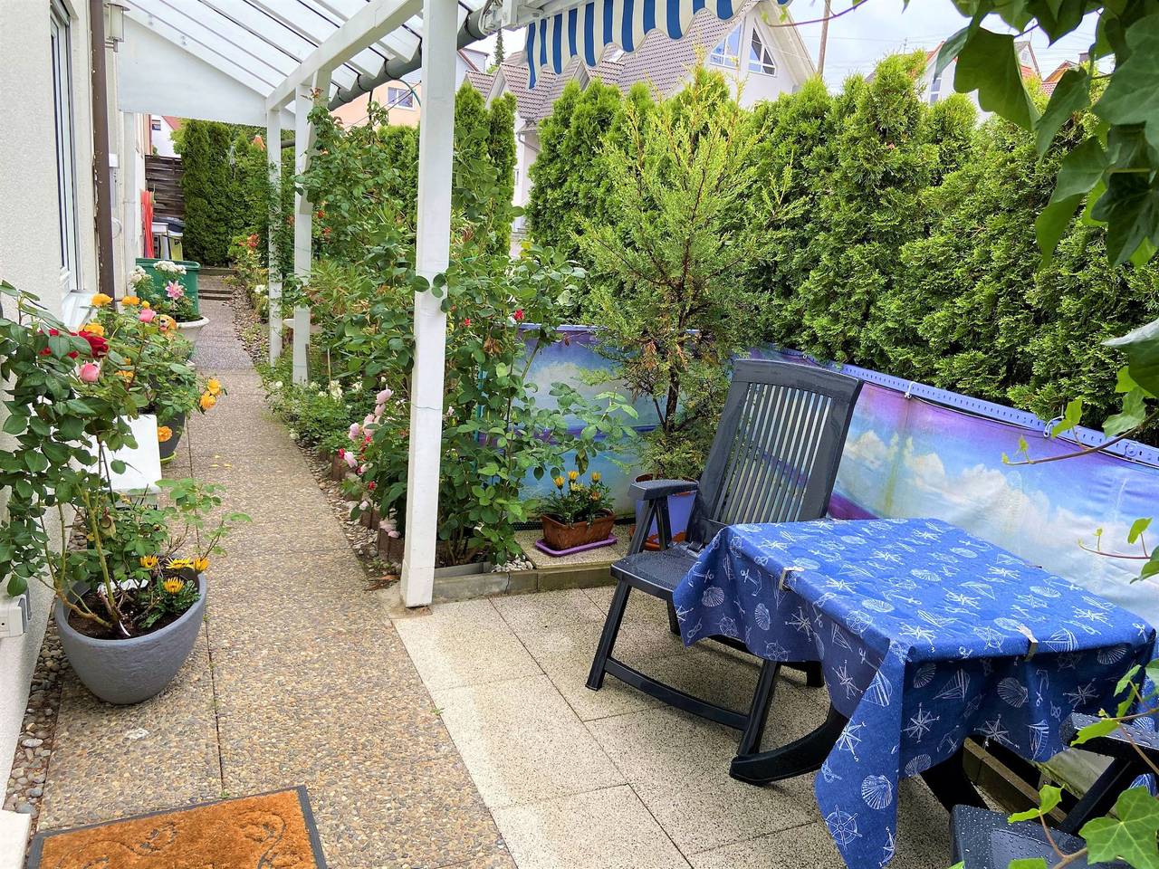 Ganze Ferienwohnung, Ferienwohnungen Tanja Manske - Appartement Tara mit 55qm, 1 Schlafzimmer, 1 Wohn-Schlafzimmer, max. 3 Personen in Meersburg, Region Bodensee-Oberschwaben