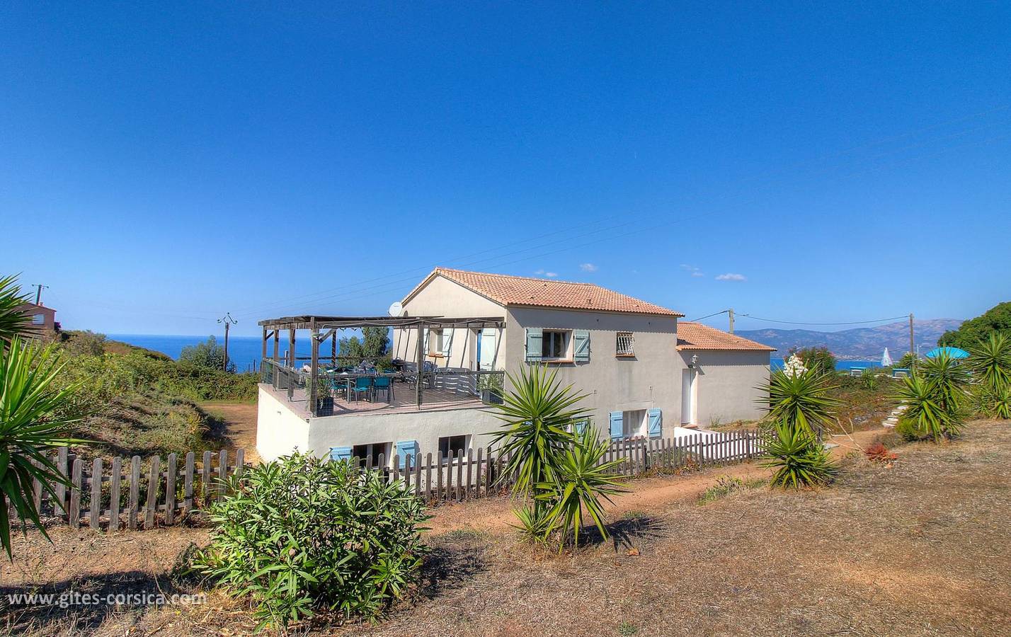 Domaine des yuccas in Calcatoggio, Golfe de Sagone