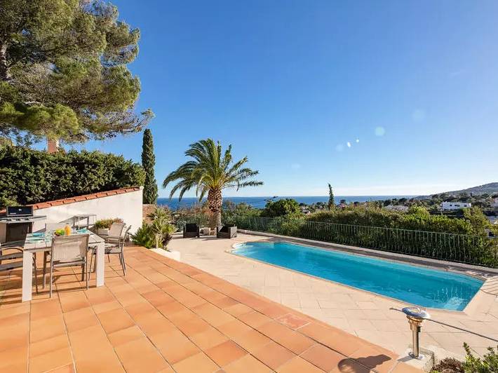Filter.villa.villa pour 6 personnes, avec Balcon ainsi que Terrasse et Piscine dans Saint-Aygulf