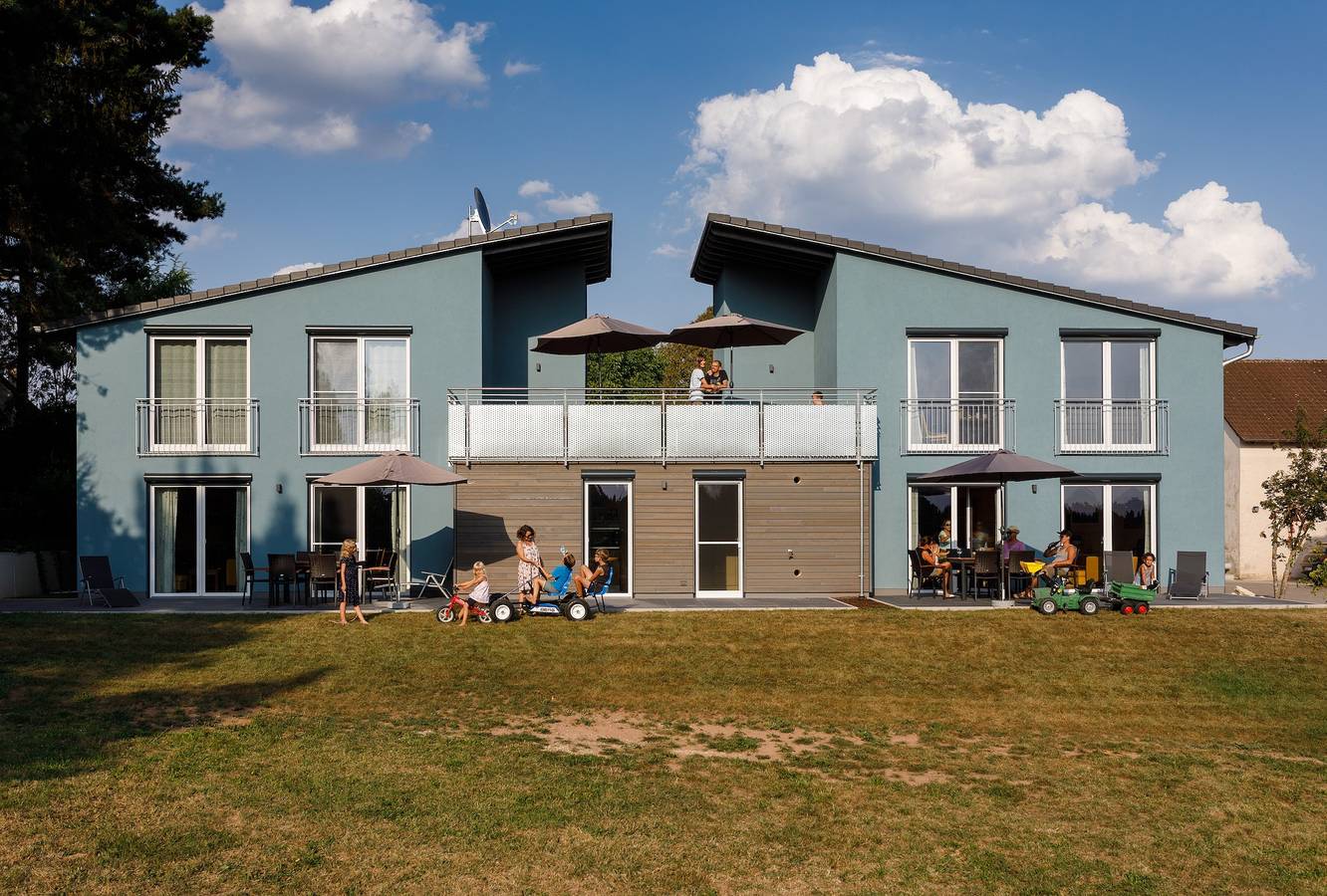 Ferienhof Waldblick - Apartment Pauls Schäferwagen (17qm) in Haundorf, Fränkisches Seenland