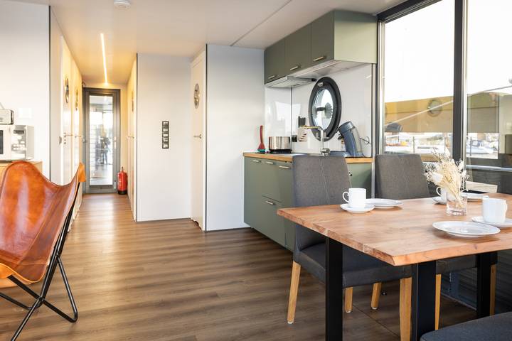 Hausboot für 4 Personen, mit Terrasse und Seeblick, mit Haustier an der Ostsee - 4